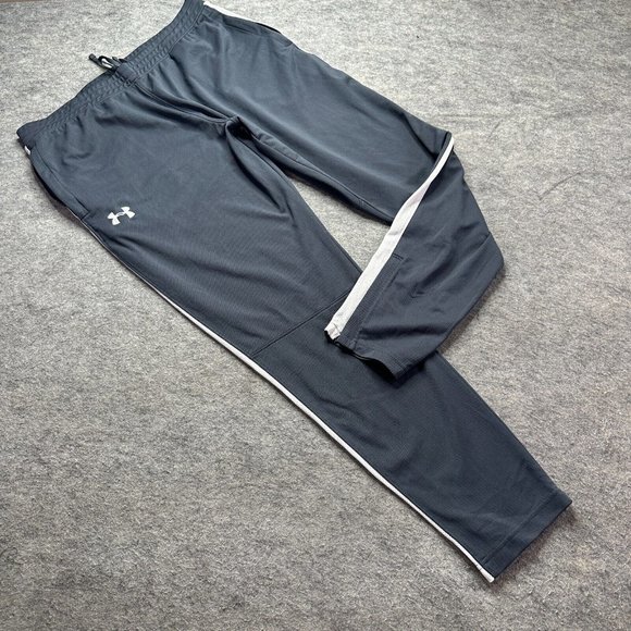Under Armour Pants Under Armour Track Pants Men Xl Gray Fitted